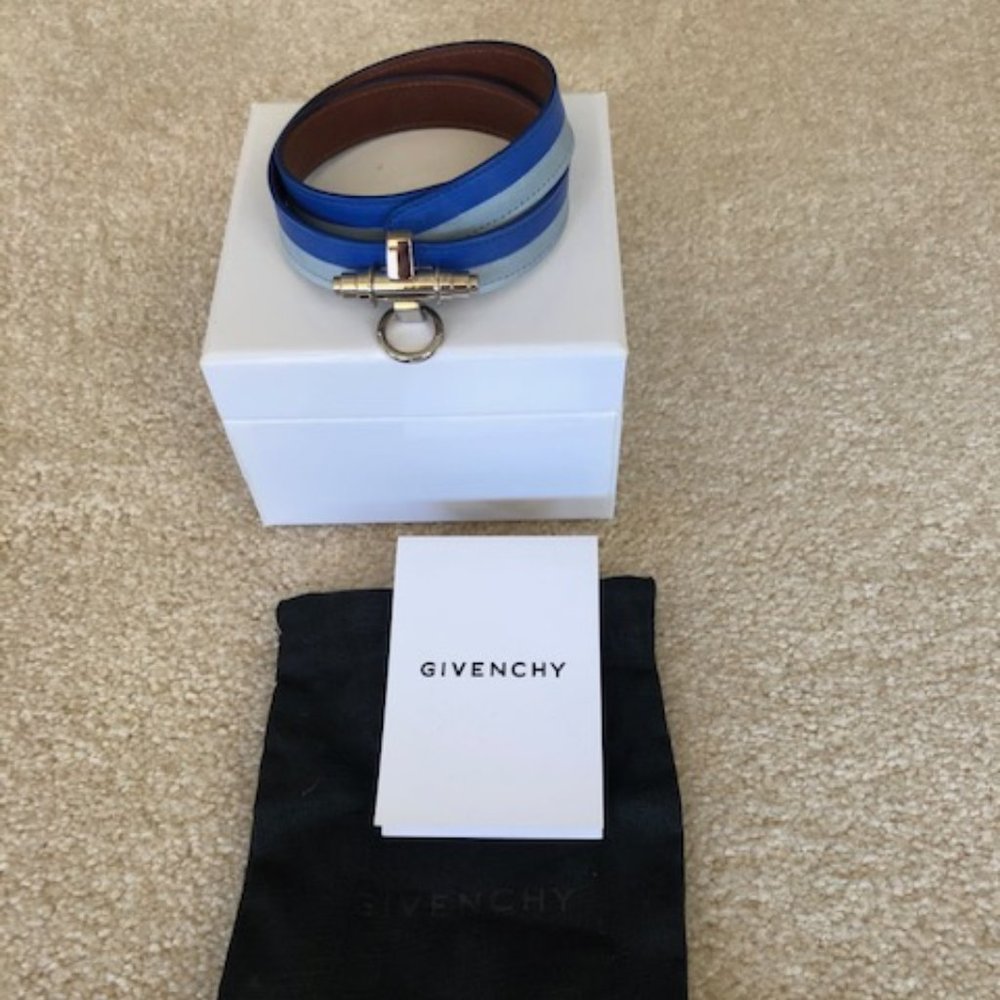 Givenchy Obsedia Leather Bracelet